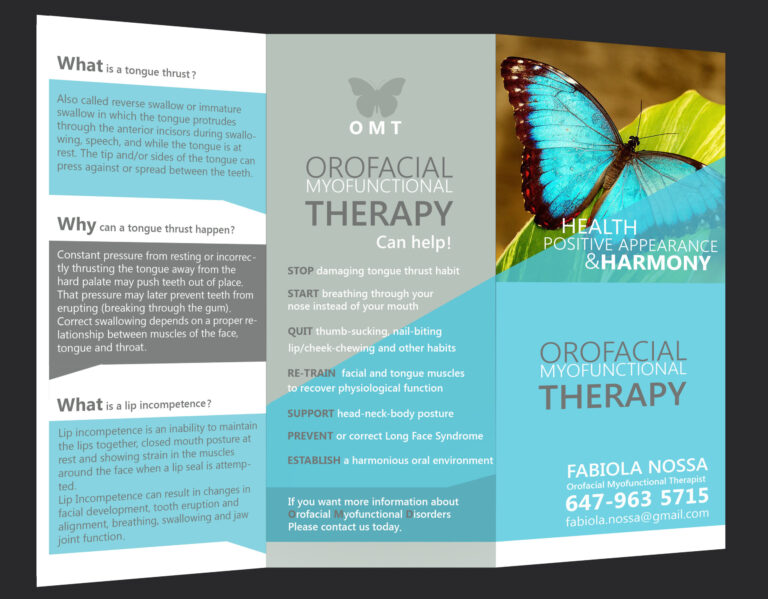 Orofacial Myofunctional Therapy
